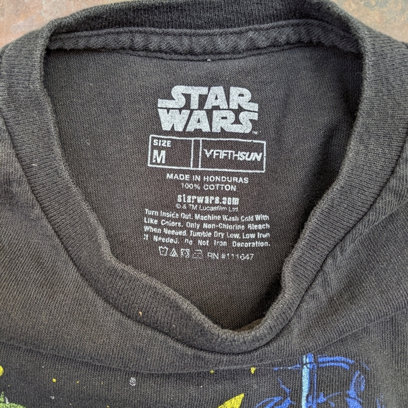 Star Wars The Empire Strikes Back Graphic T-Shirt Men's Medium - Picture 4 of 4